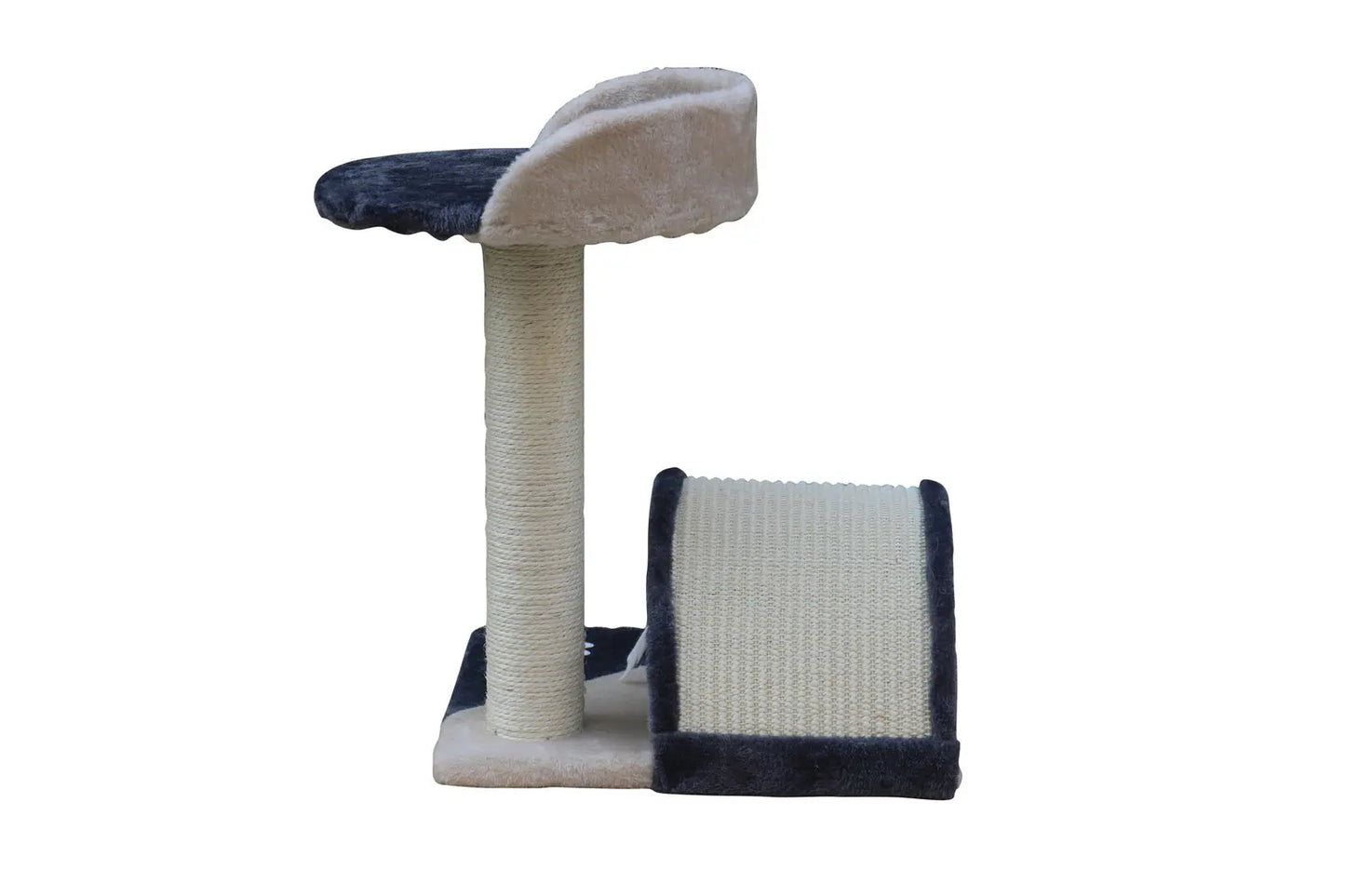 YES4PETS 50 cm Cat Scratching Post Tree Scratching Pole Climbing Post-Grey - Paws & Palettes