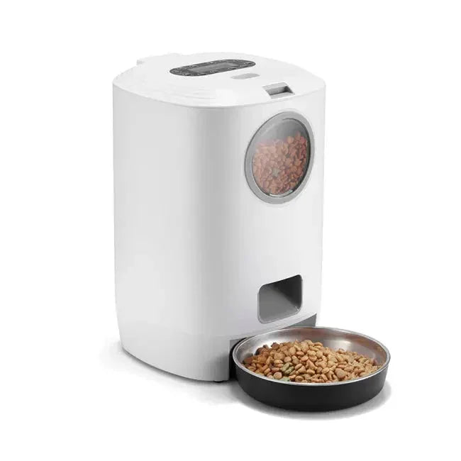 YES4PETS 4.5L Visible Automatic Digital Pet Dog Cat Feeder Food Bowl Dispenser Dropshipzone