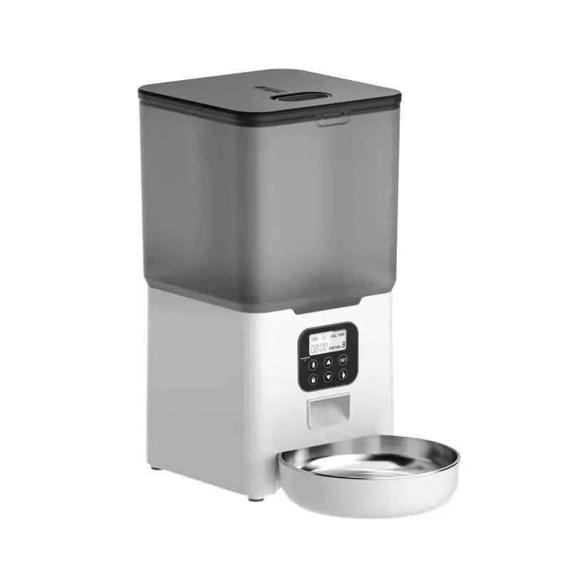 YES4PETS 5.6L Visible Automatic Digital Pet Dog Cat Feeder Food Bowl Dispenser - Paws & Palettes