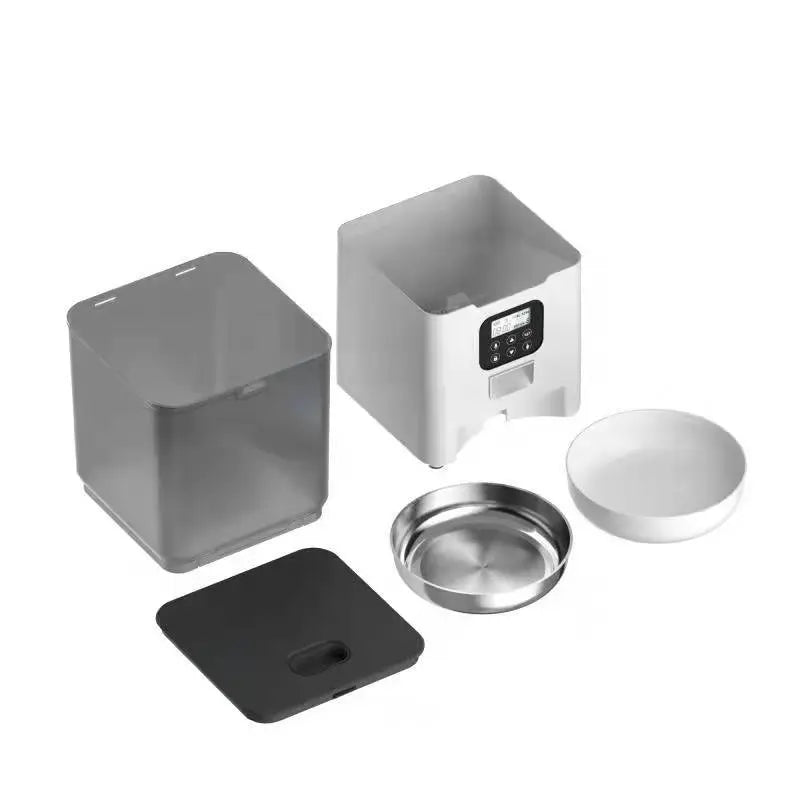 YES4PETS 5.6L Visible Automatic Digital Pet Dog Cat Feeder Food Bowl Dispenser - Paws & Palettes