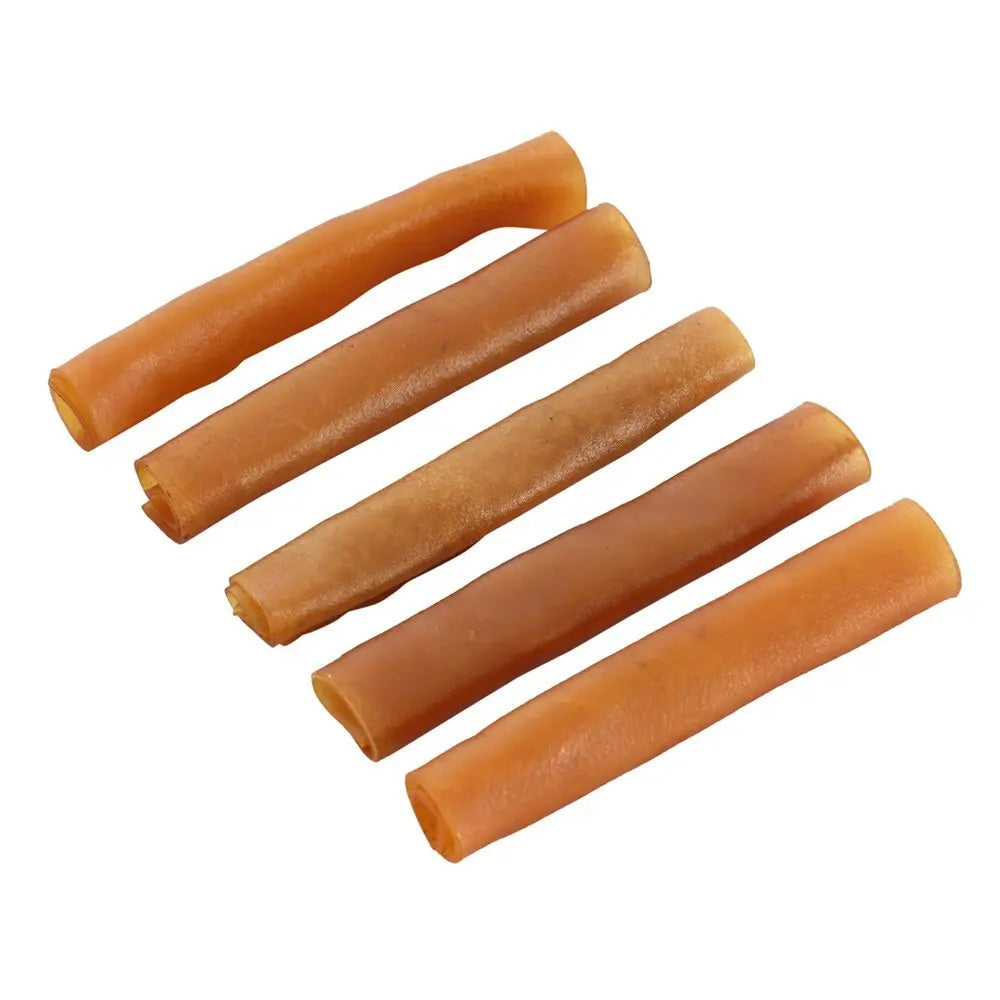 6 x Bags Natural Beef Rawide Sticks Chews Long Lasting Dog Treat Adult Puppy Food - Paws & Palettes
