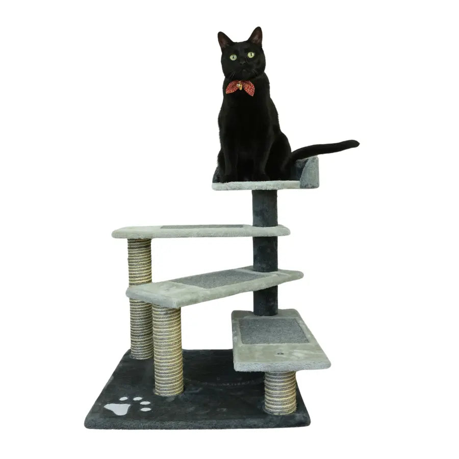 Petwiz Multi Level PawPal Scratching Post Cat Tree - Paws & Palettes