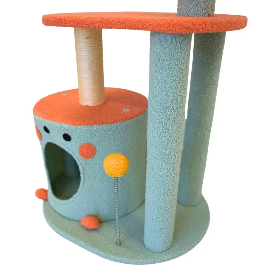 Petwiz 85cm Vivid Cat Tree Scratching Post Pole Dropshipzone