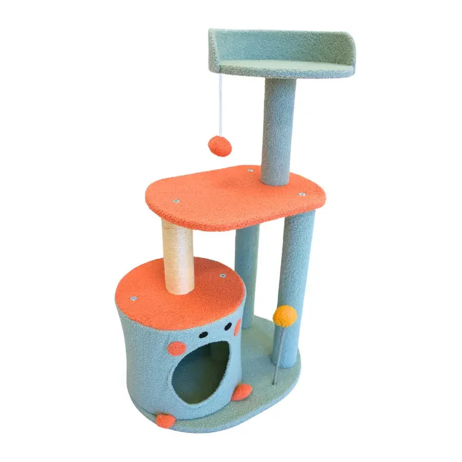 Petwiz 85cm Vivid Cat Tree Scratching Post Pole Dropshipzone