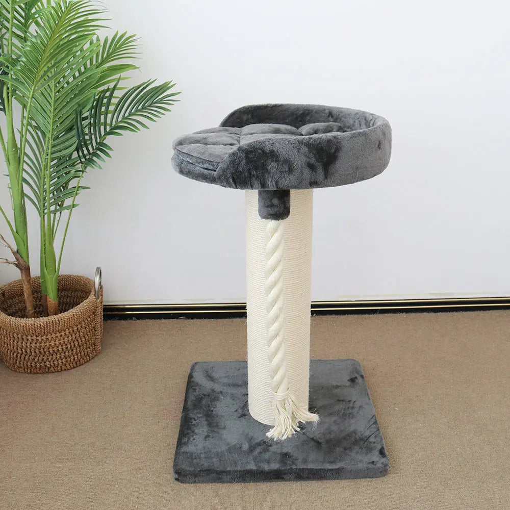 CATIO Cat Scratching Pole with Stand - Regal (Extra Thick) 60x60x96cm - Paws & Palettes
