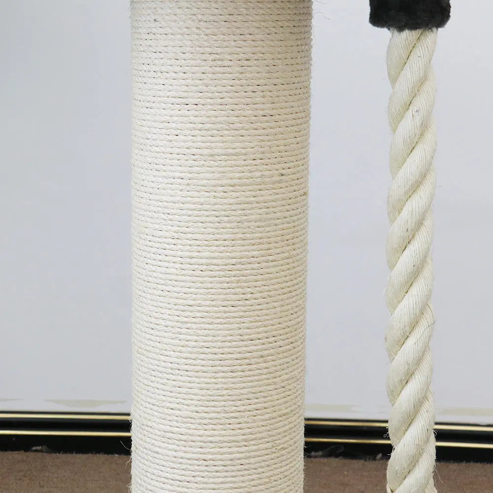 CATIO Cat Scratching Pole with Stand - Regal (Extra Thick) 60x60x96cm - Paws & Palettes