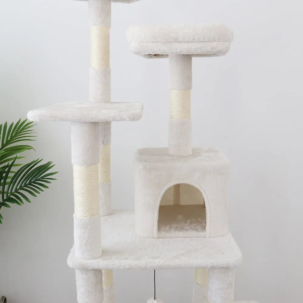 CATIO Tranquility Condo Scratching Post 50x50x174cm - Paws & Palettes