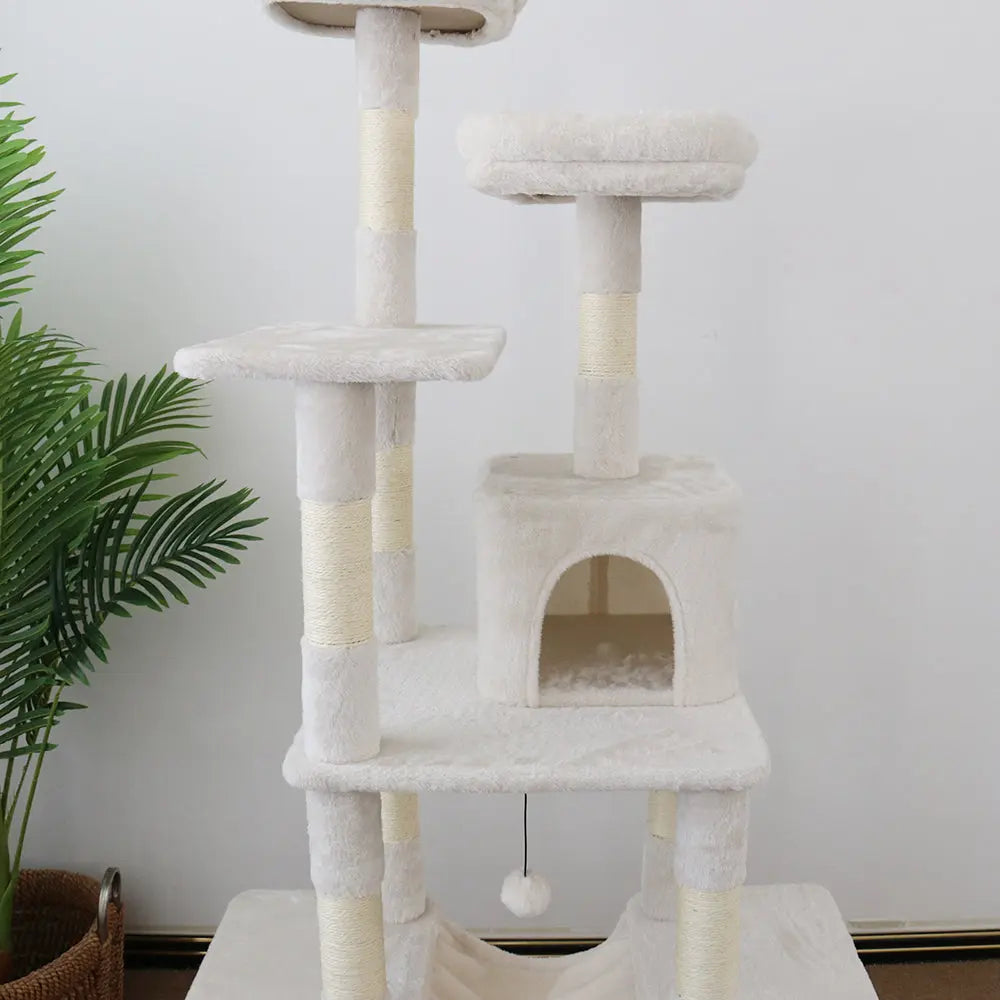 CATIO Tranquility Condo Scratching Post 50x50x174cm - Paws & Palettes