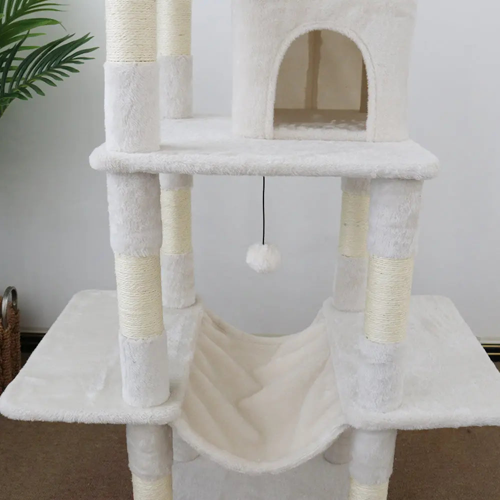 CATIO Tranquility Condo Scratching Post 50x50x174cm - Paws & Palettes