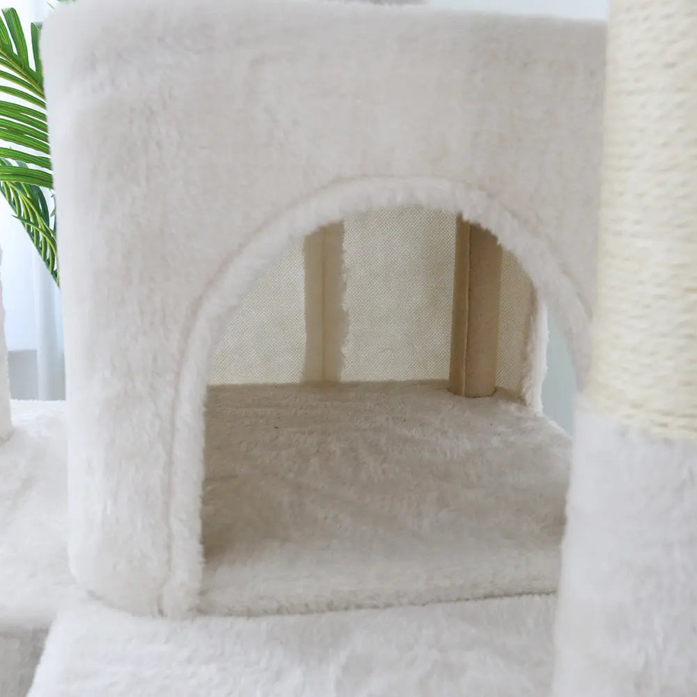 CATIO Tranquility Palace Scratching Post 50x50x171cm - Paws & Palettes