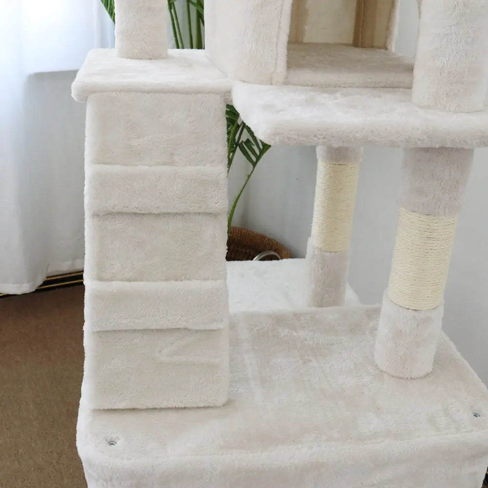 CATIO Tranquility Palace Scratching Post 50x50x171cm - Paws & Palettes