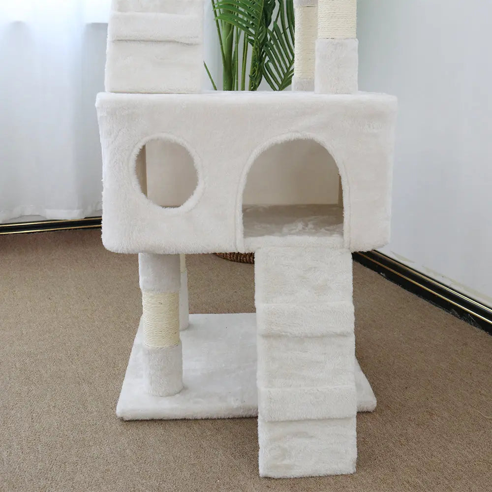 CATIO Tranquility Palace Scratching Post 50x50x171cm - Paws & Palettes