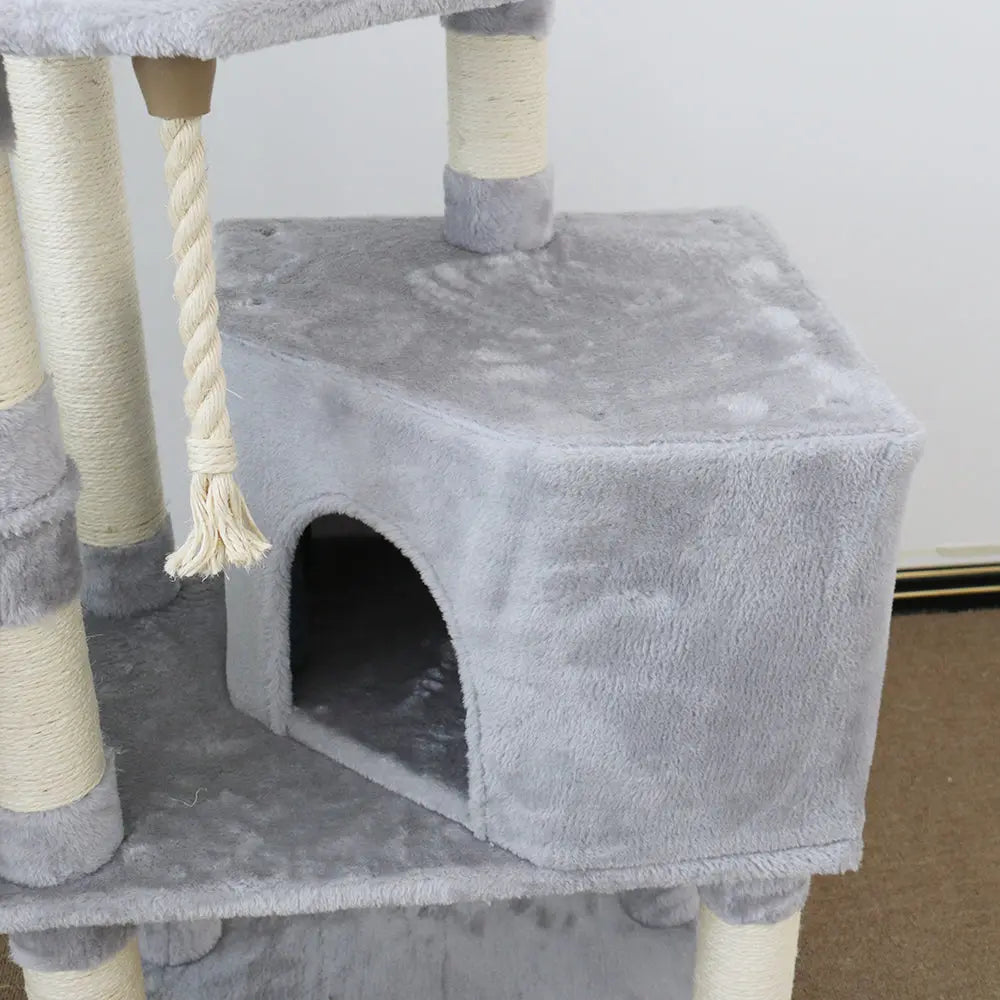 CATIO Cat Scratching Tree Supreme Condo 136cm - Paws & Palettes