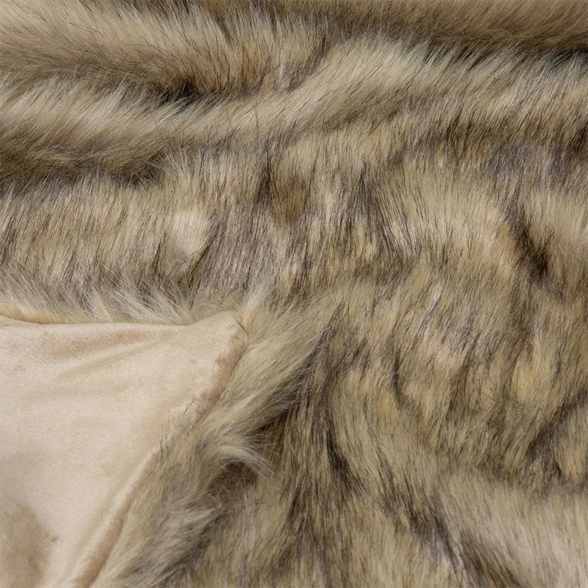 J.Elliot Home Grizzly Brown Faux Fur Throw - Paws & Palettes