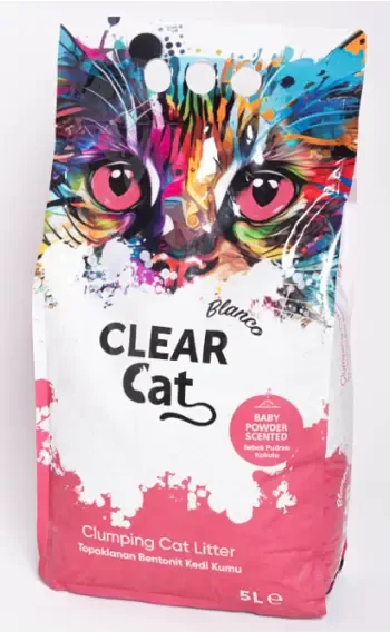 ClearCat Blanco Cat Litter – Baby Powder 5L Dropshipzone