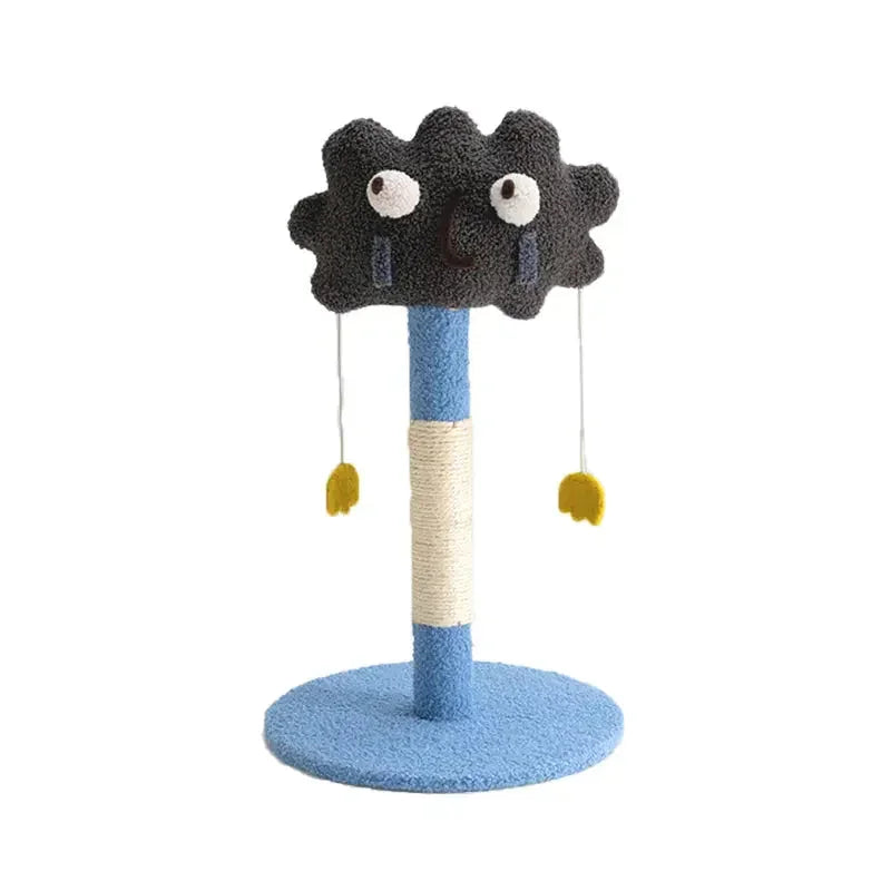 Cute emoticon cat scratching post toy cat tree Dropshipzone