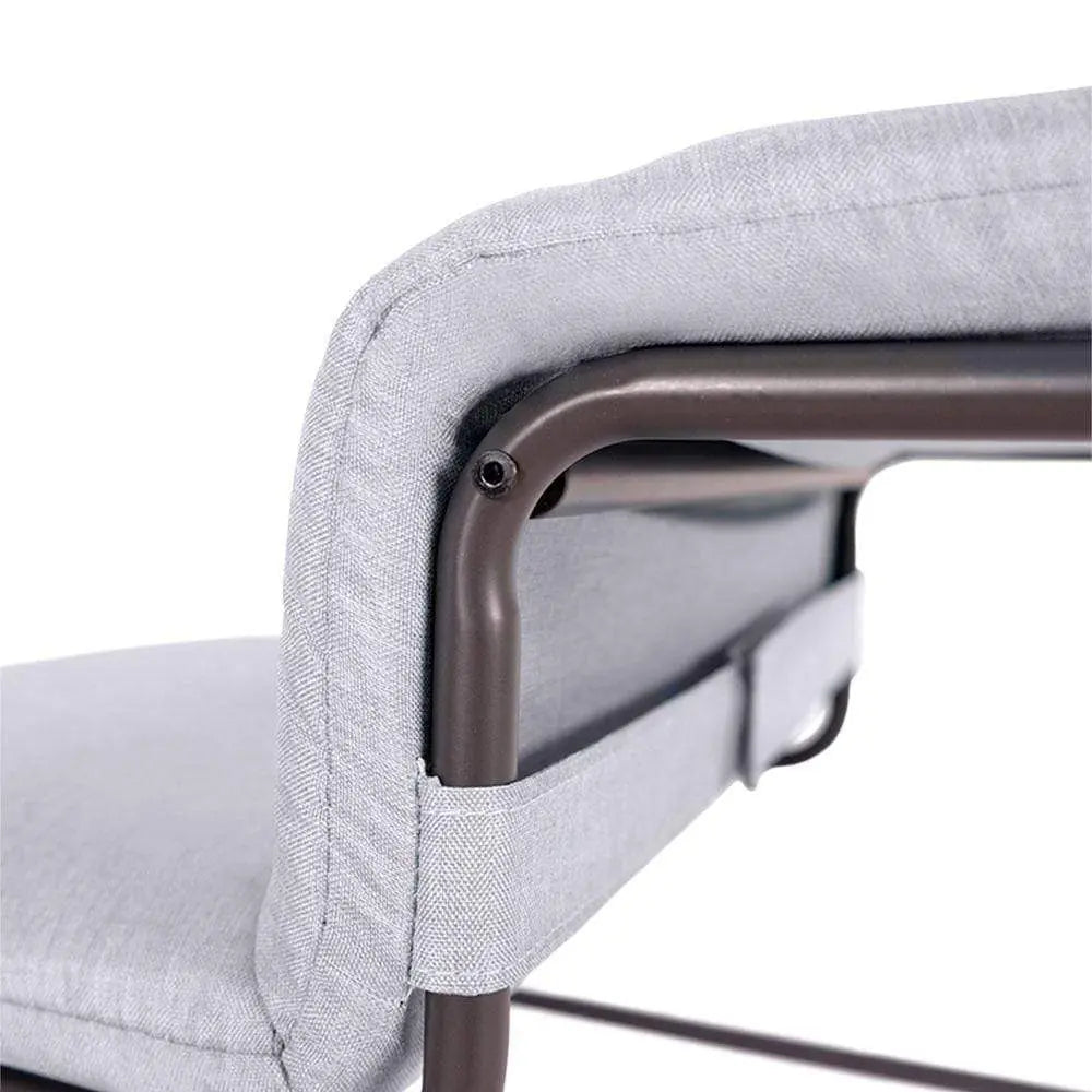 Ibiyaya Everest II Pet Stairs for Dogs & Cats, Nimbus Grey - Paws & Palettes