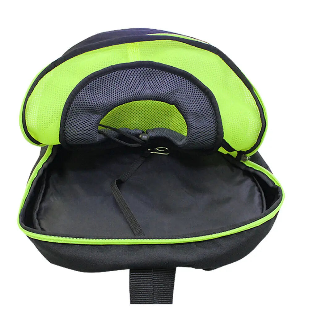 Ondoing Pet Carrier Backpack Adjustable Dog Puppy Cat Front Carrier Head Out - Paws & Palettes