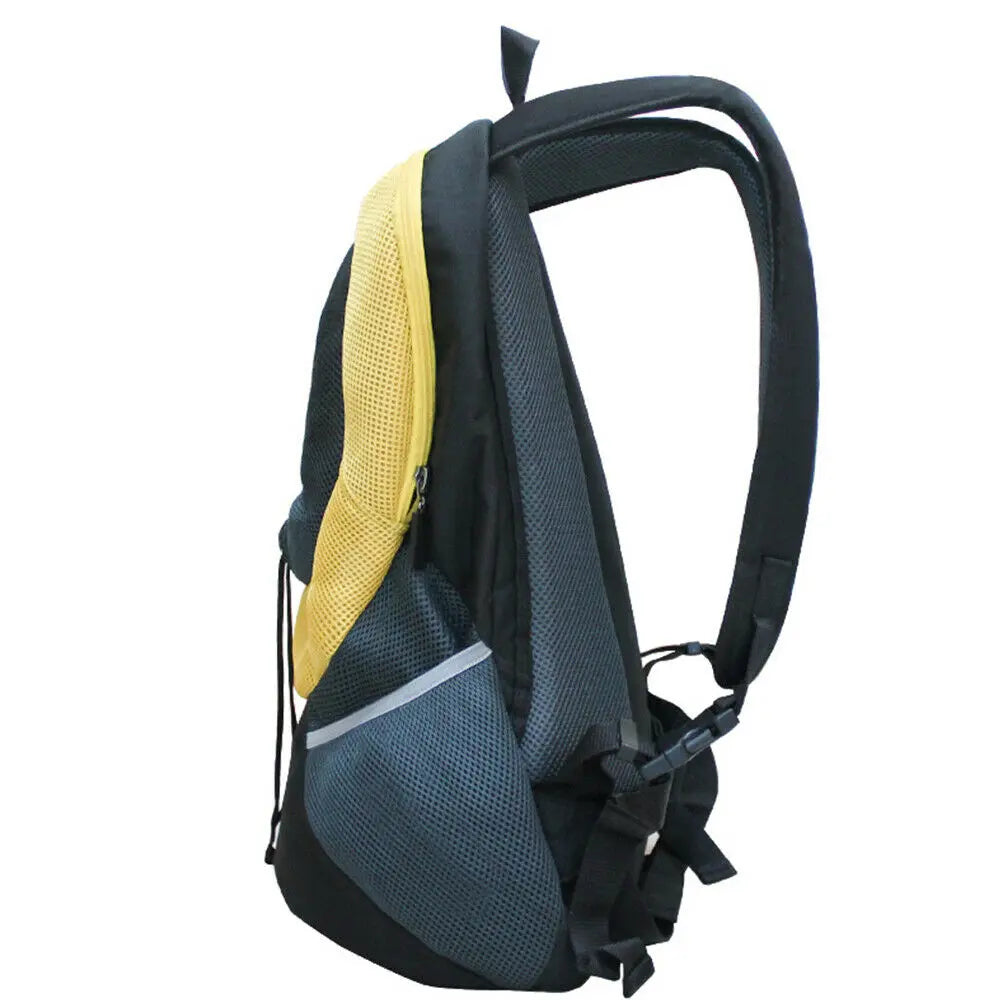 Ondoing Pet Carrier Backpack Adjustable Dog Puppy Cat Front Carrier Head Out - Paws & Palettes