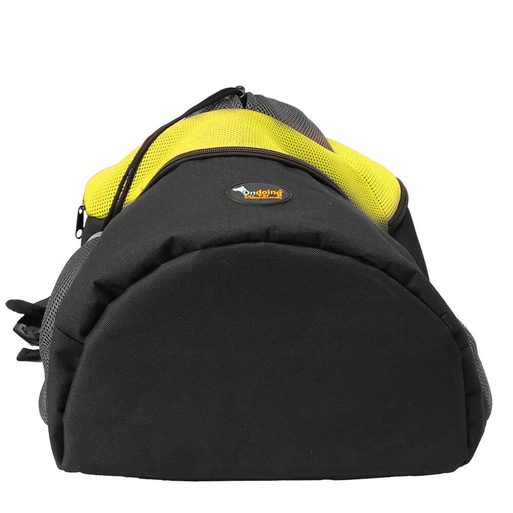 Ondoing Pet Carrier Backpack Adjustable Dog Puppy Cat Front Carrier Head Out - Paws & Palettes