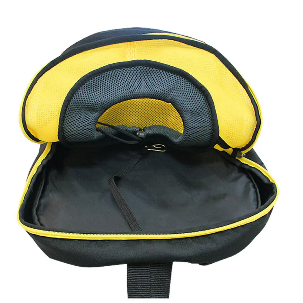 Ondoing Pet Carrier Backpack Adjustable Dog Puppy Cat Front Carrier Head Out - Paws & Palettes