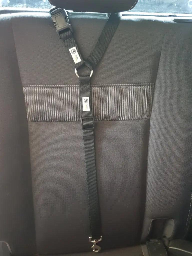 Dog Seatbelt Headrest Restraint Safety Travel - Moondidley Pets Black Dropshipzone