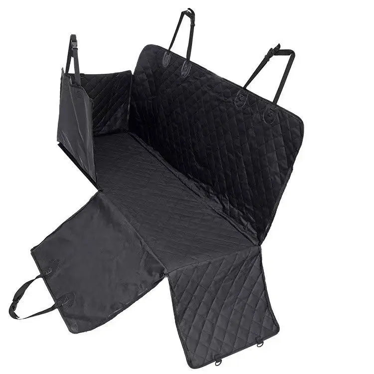 Dog Car Seat Cover, Waterproof Pet Seat Cover for Back Seat with Side Flaps, Non-Slip Durable Scratchproof Dog Hammock for Cars, Trucks and SUVs - Paws & Palettes