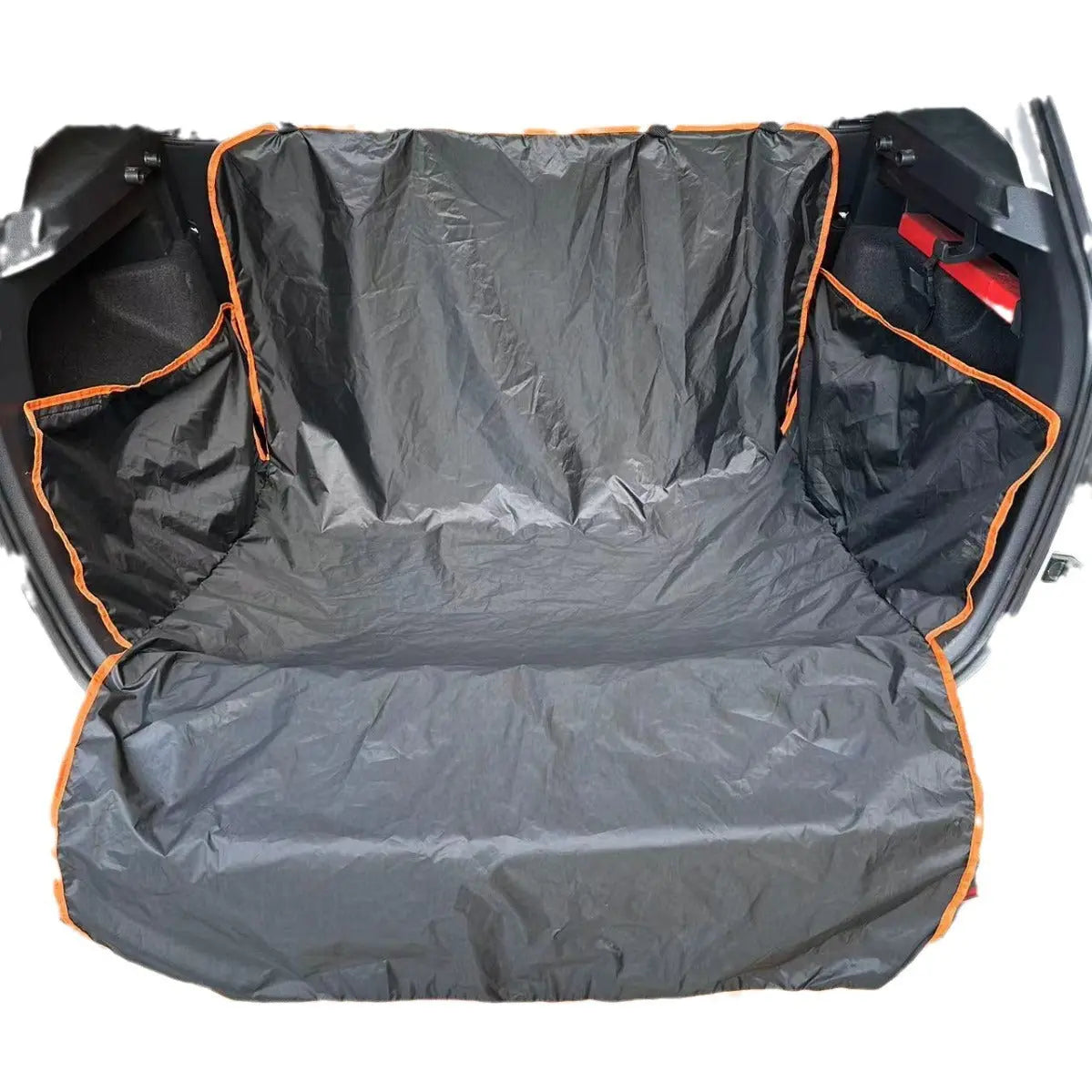 Waterproof Dog Car Seat Cover for SUVs - Rear Cargo Liner for Large Pets, Anti-Scratch and Anti-Dirty Design - Paws & Palettes