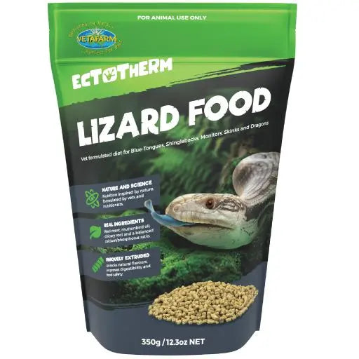 Vetafarm – Ectotherm Lizard Food - Paws & Palettes