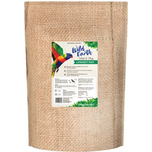 Vetafarm – Wild Earth – Lorikeet Diet - Paws & Palettes