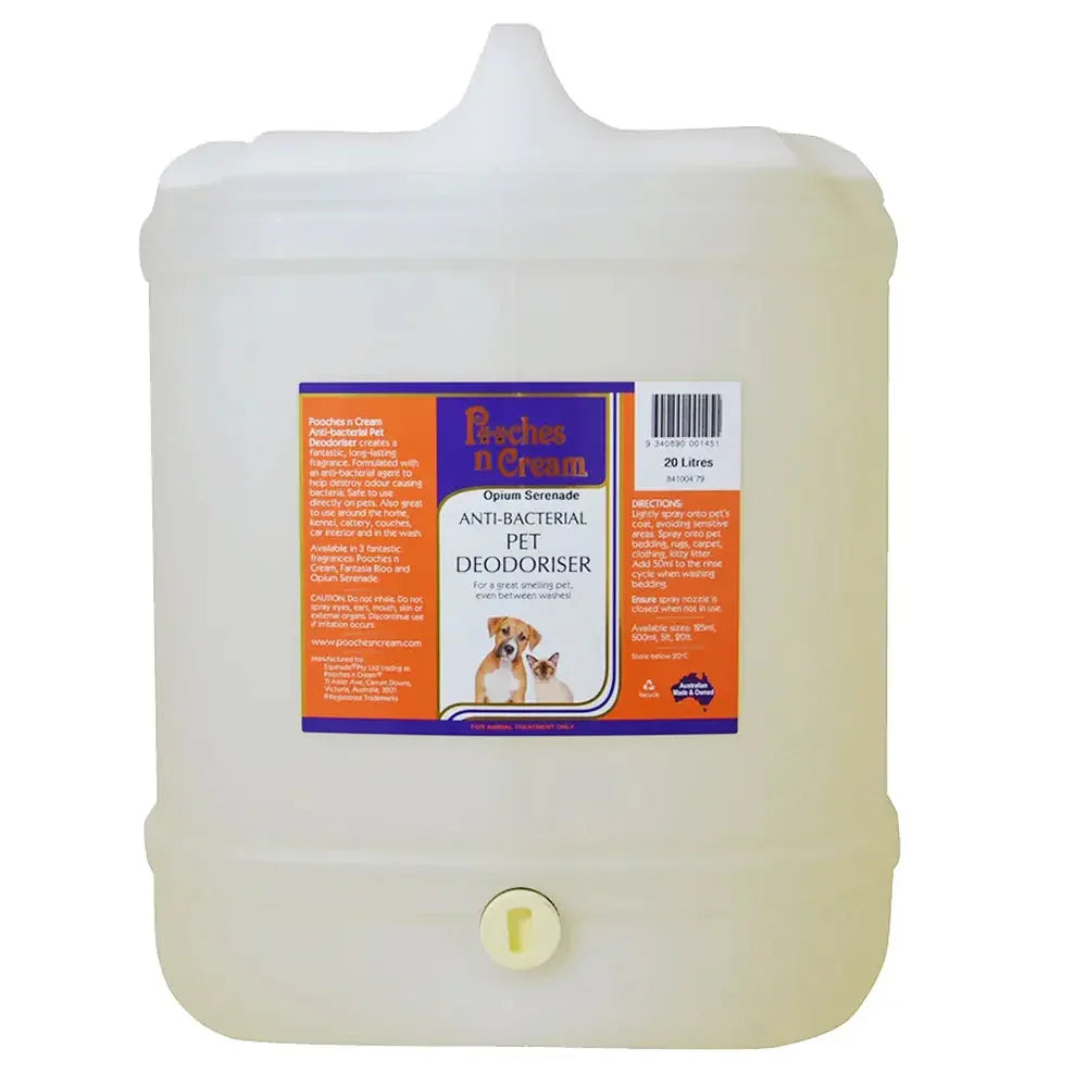 Pooches n Cream – Anti-Bacterial Pet Deodoriser Agline
