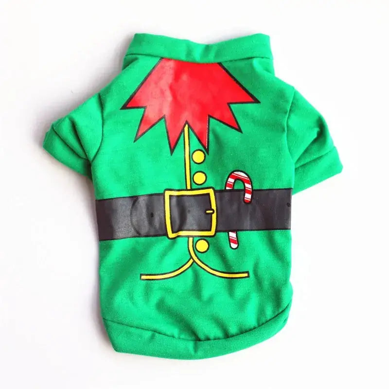 Cotton Christmas Pet Clothes - Paws & Palettes