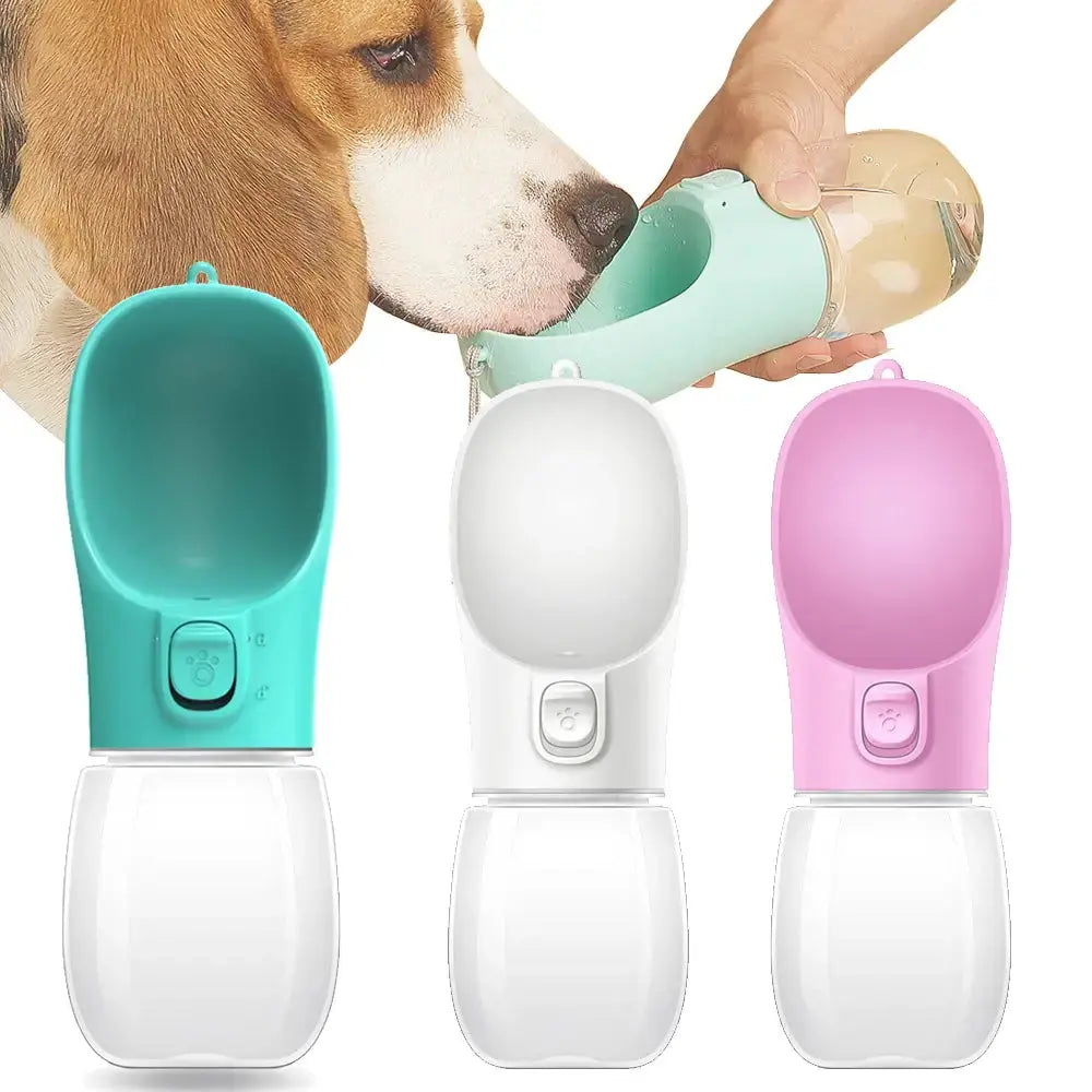 Portable Leakproof Dog Water Bottle - Paws & Palettes