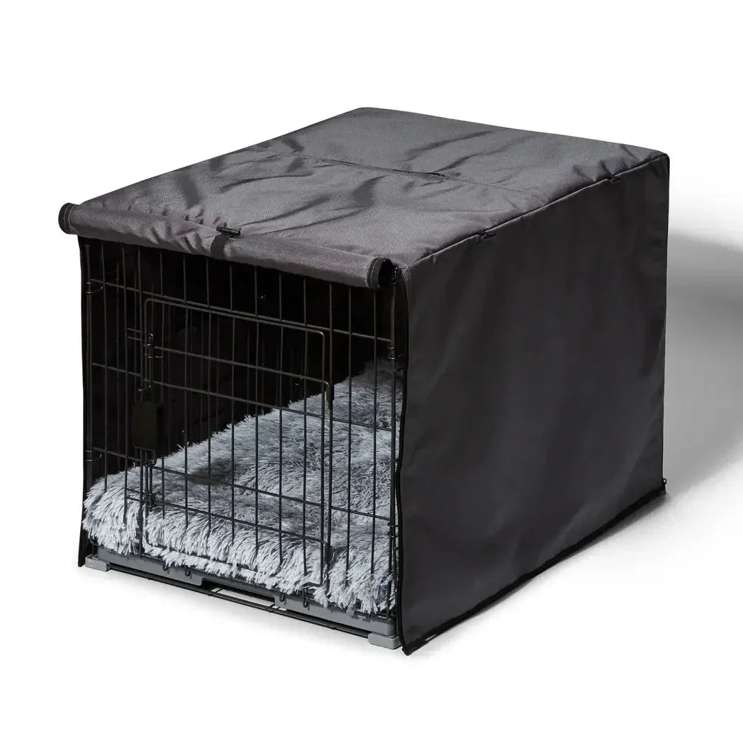 Snooza – Dog – 2 in 1 – Convertible Crate Cover – Grey Agline