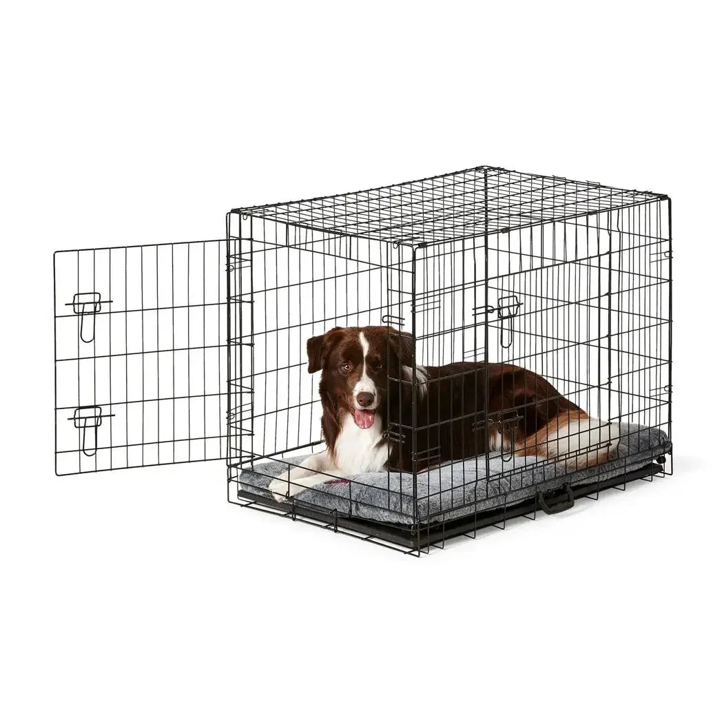 Snooza – Dog – 2 in 1 – Convertible Graphite Training Crate Agline