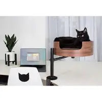 Desk Nest Cat Bed - The Purrfect Cat Bed for Your Desk - Paws & Palettes