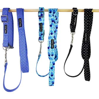 Dan & Sam – Polyester Webbing Lead – Dazzling Dots - Paws & Palettes