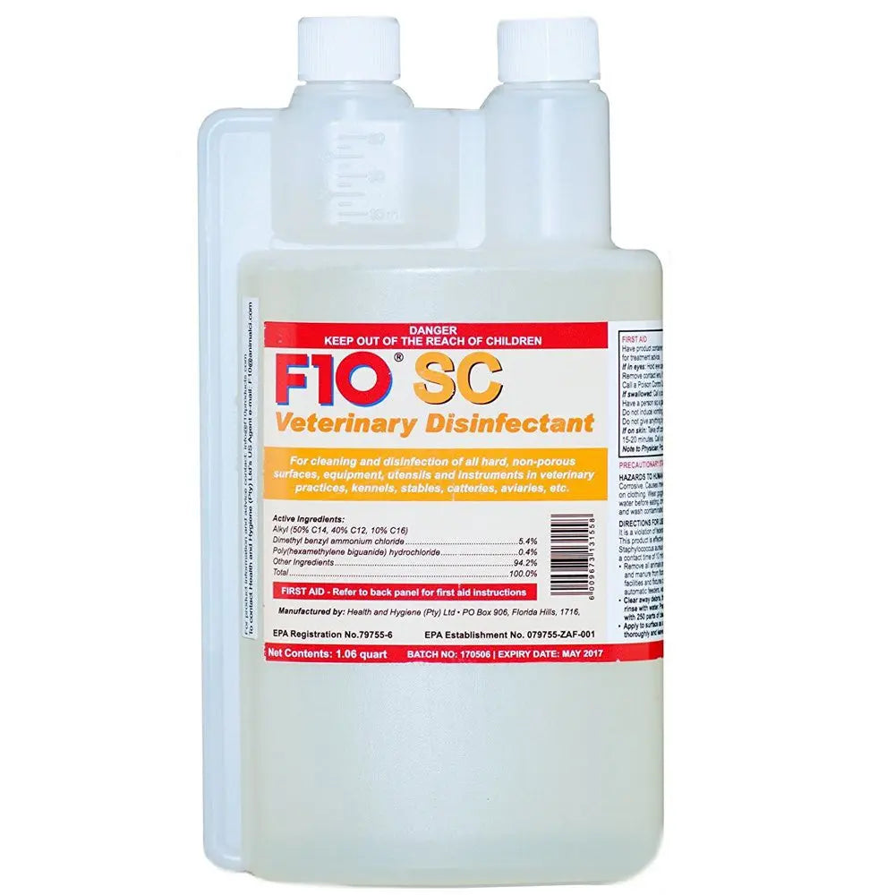 F10 SC – Veterinary Disinfectant - Paws & Palettes