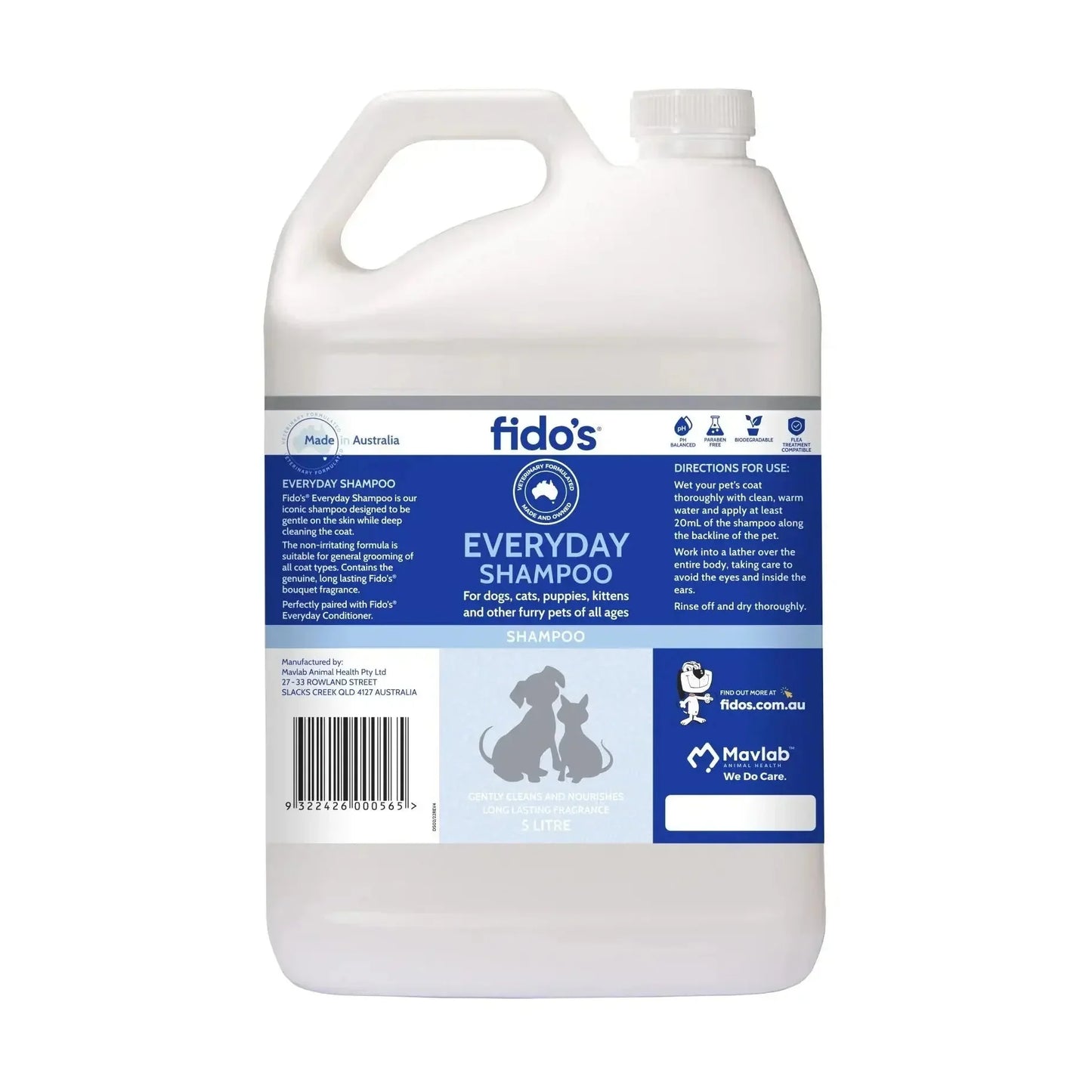 Fido’s – Everyday Shampoo Agline