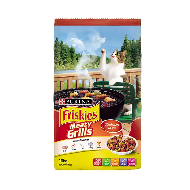 Purina – Friskies – Adult Cat – Meaty Grills - Paws & Palettes