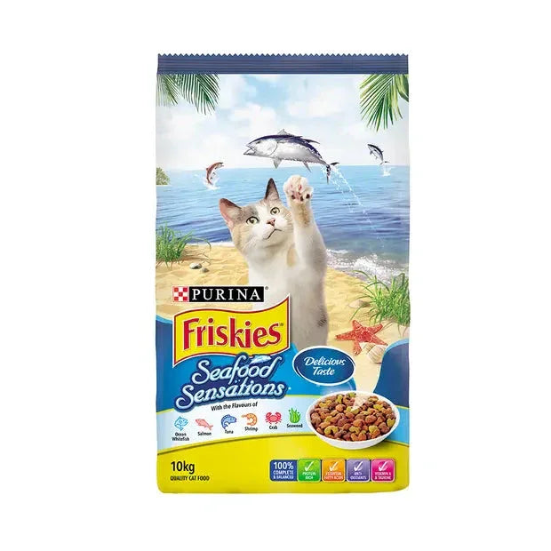 Purina – Friskies – Adult Cat – Seafood Sensation Agline