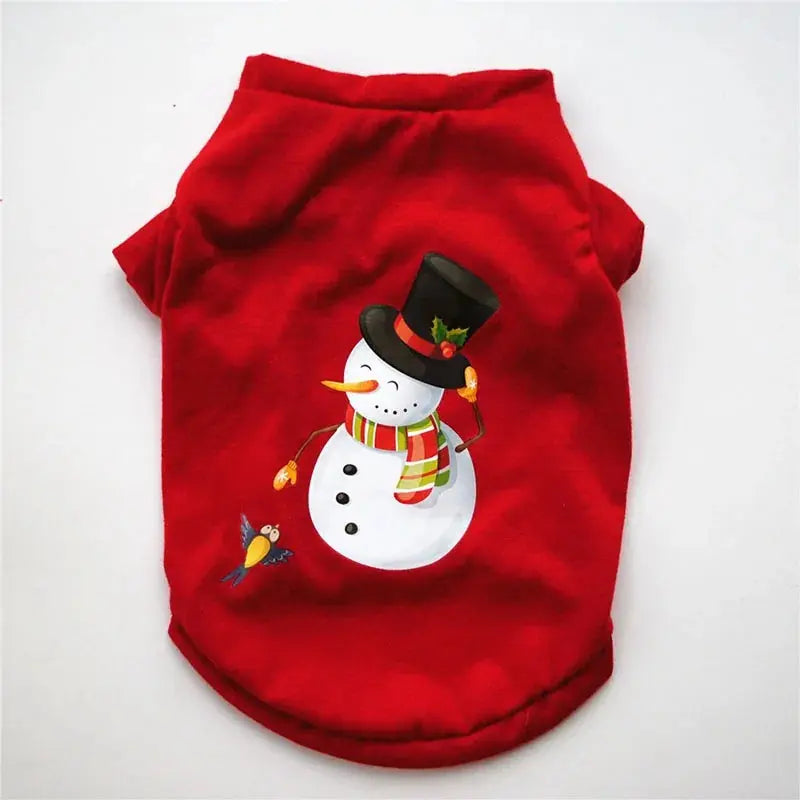 Cotton Christmas Pet Clothes - Paws & Palettes