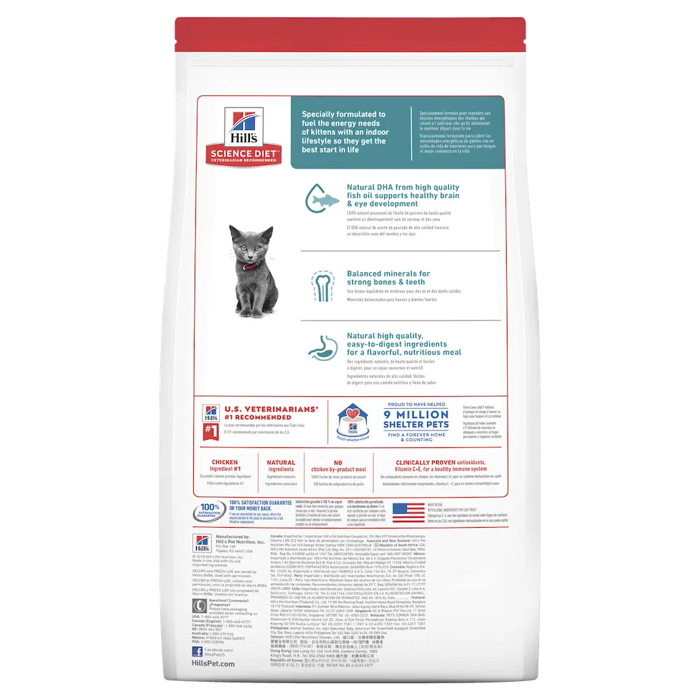 Hill’s – Science Diet – Kitten – Indoor - Paws & Palettes