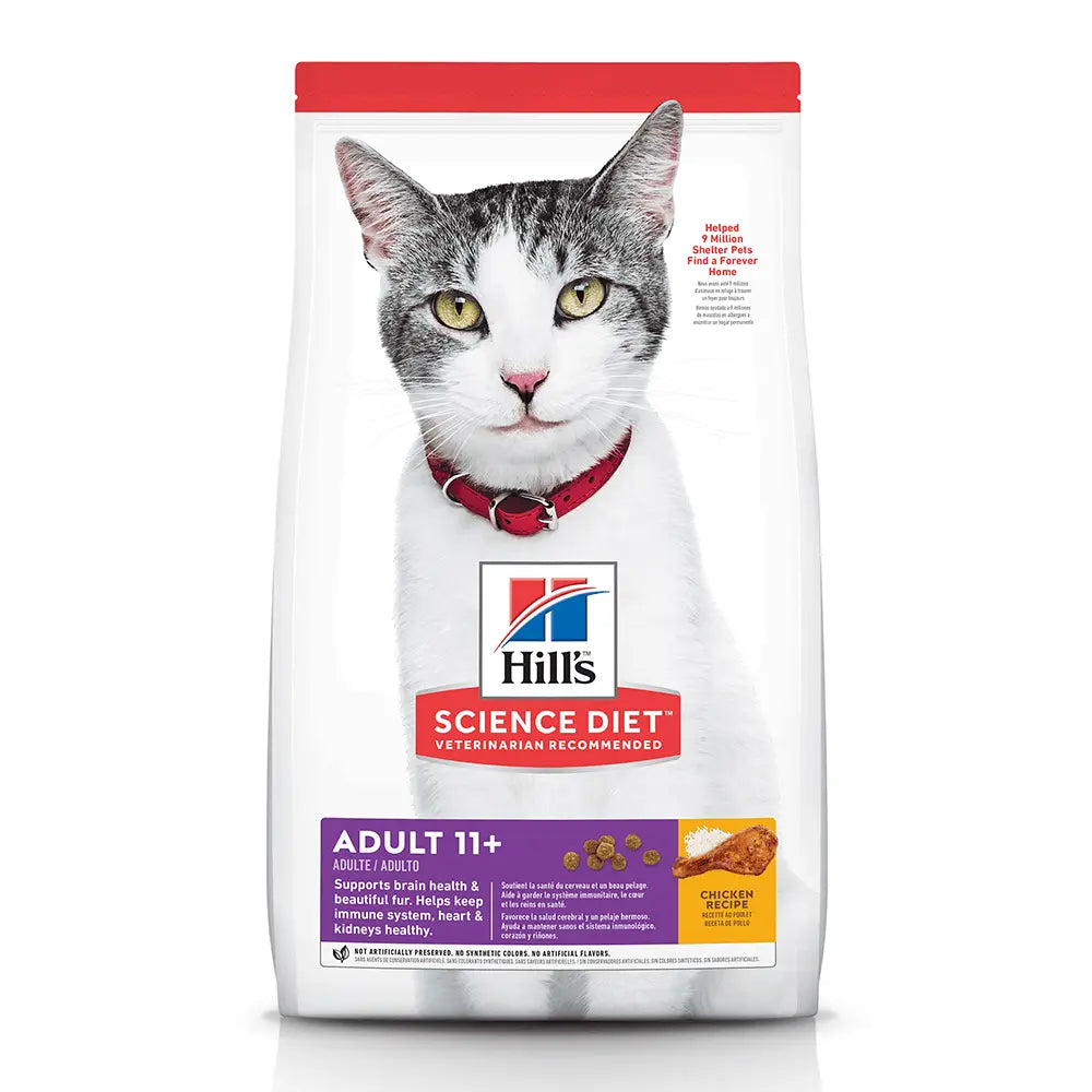 Hill’s – Science Diet – Adult Cat (11+) - Paws & Palettes