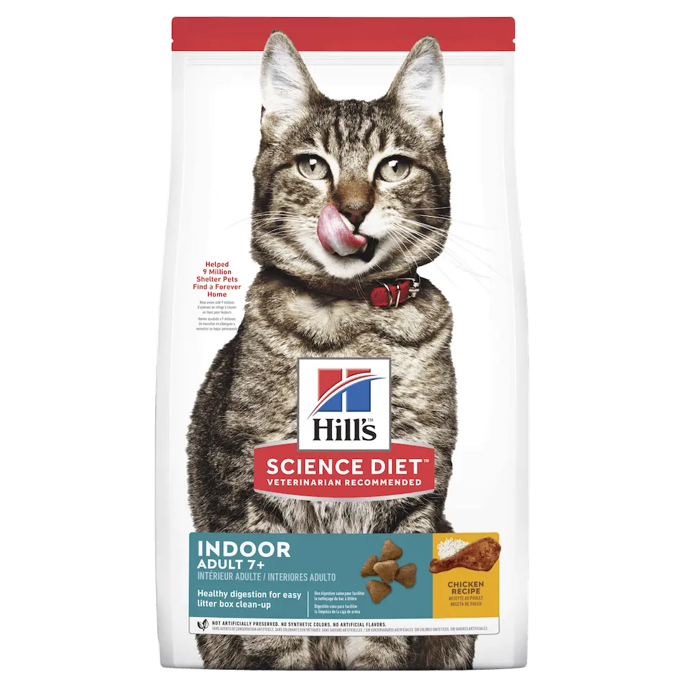 Hill’s – Science Diet – Adult Cat (7+) – Indoor - Paws & Palettes