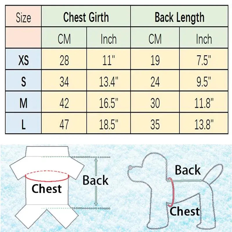 Pet Christmas Vest Shirt - Paws & Palettes