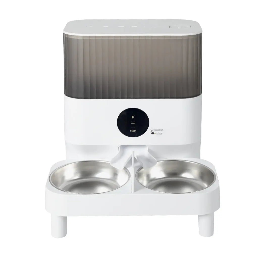 PaWz 7L Automatic Pet Feeder Wifi Dog White - Paws & Palettes