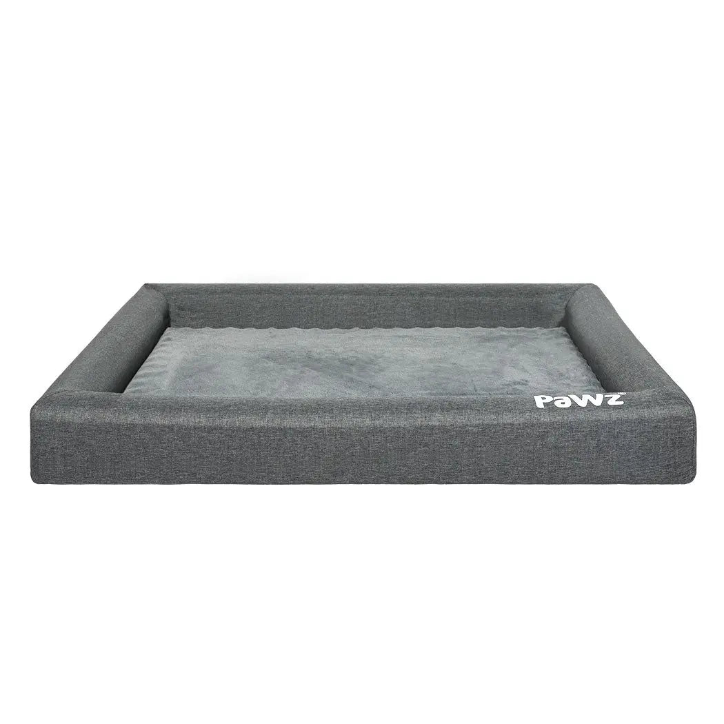 PaWz Memory Foam Pet Bed Calming Dog L Large - Paws & Palettes