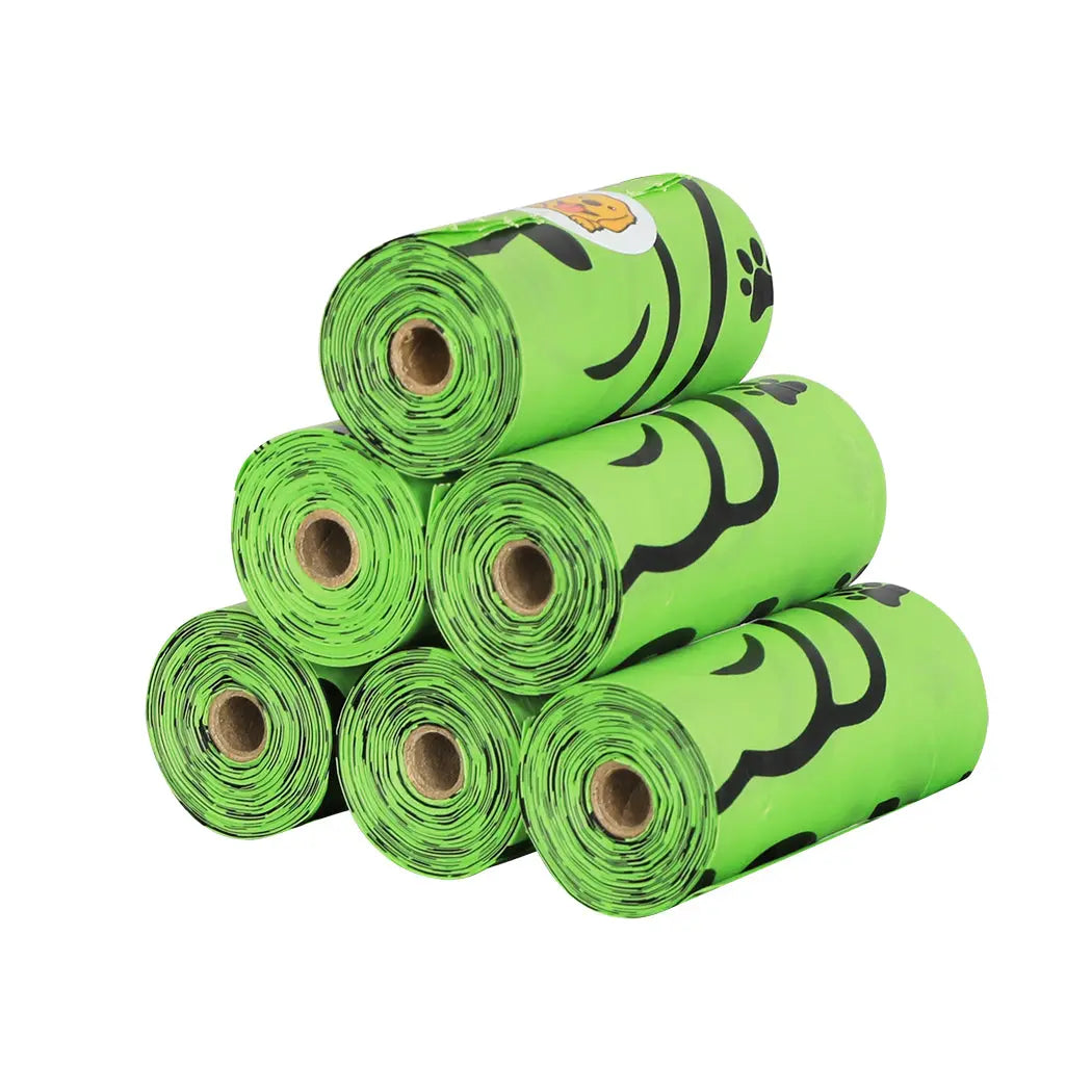 PaWz 100% Compostable Biobased Dog Poop 48 Rolls / 720 pcs + 2 x dispensers - Paws & Palettes