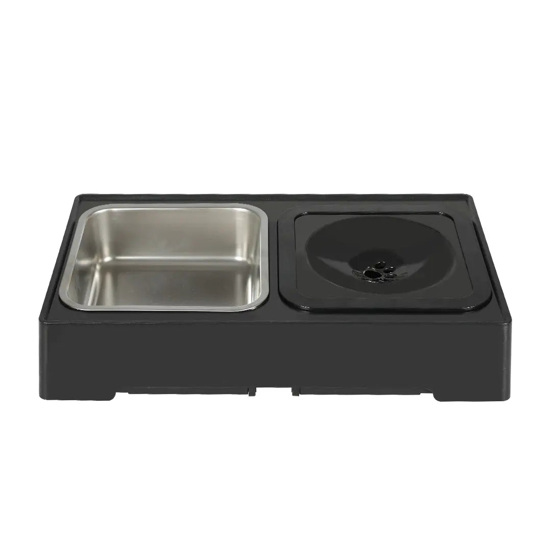 PaWz Elevated Pet Feeder 4 Height Adjustable - Paws & Palettes
